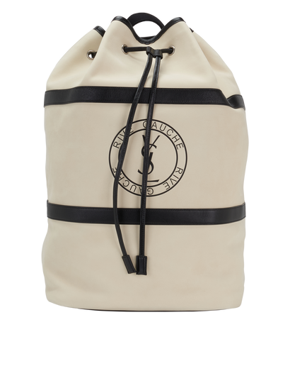 Rive Gauche Sling Bag, &pound;895, Handbags, Cream, Leather, Front view